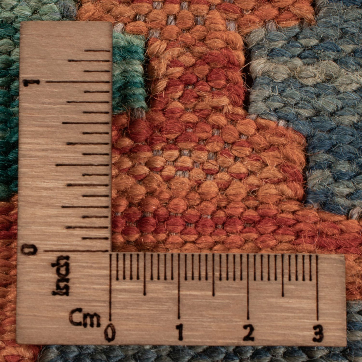 Kelim Carpet - Splash - 293 x 210 cm - flerfarvet