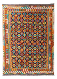 Kelim Carpet - Splash - 295 x 207 cm - flerfarvet