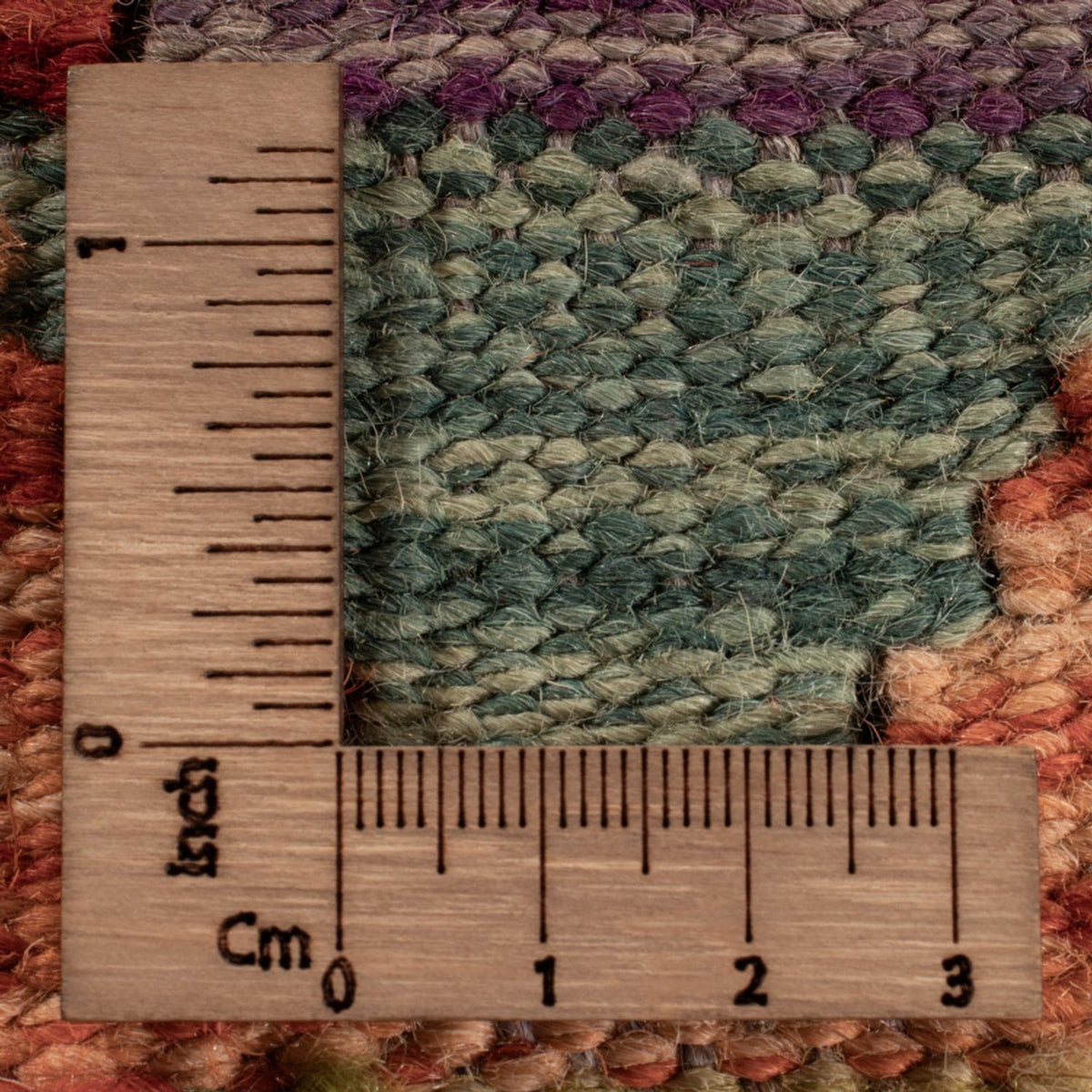 Kelim Carpet - Splash - 295 x 207 cm - flerfarvet