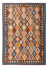 Kelim Carpet - Splash - 290 x 204 cm - flerfarvet