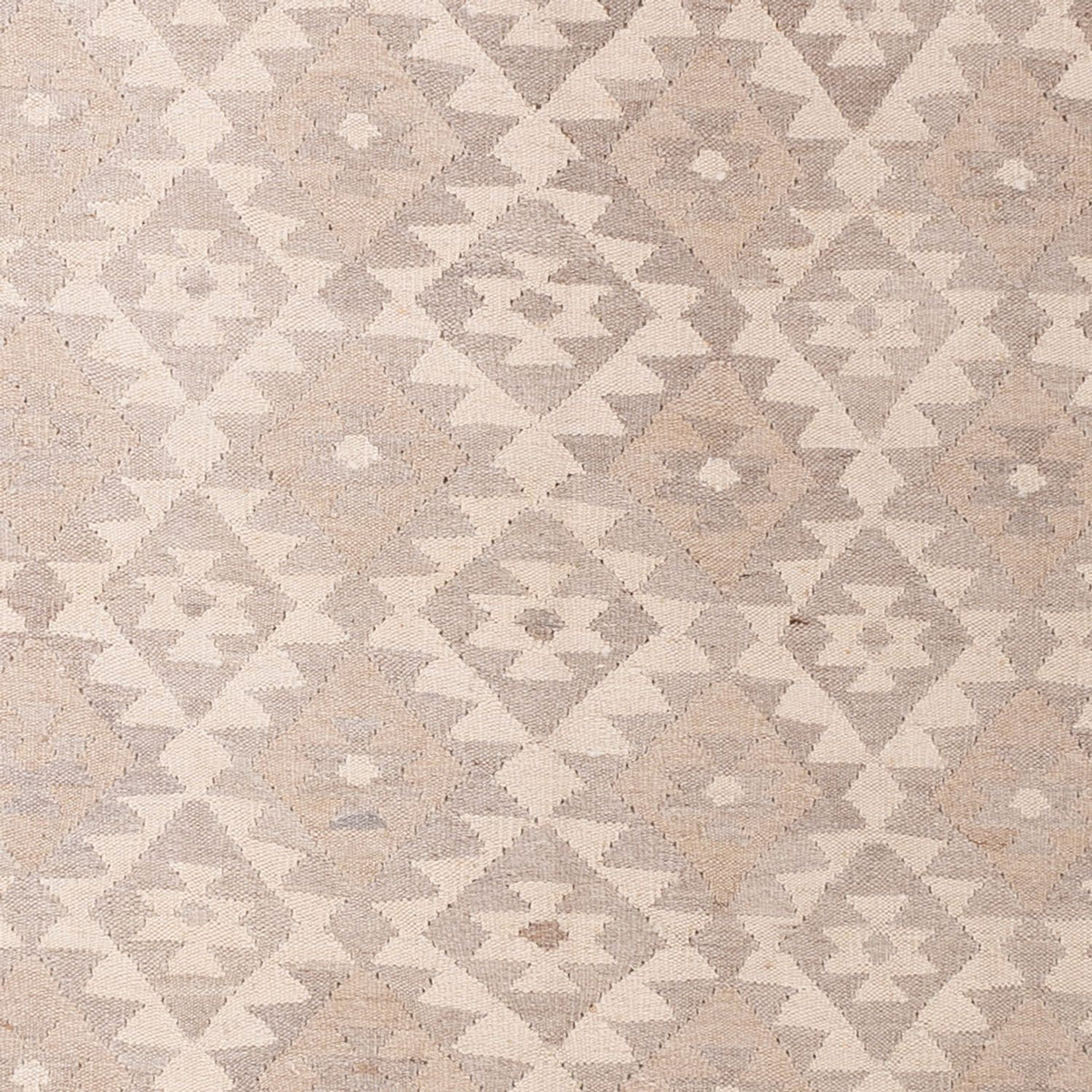 Kelim Carpet - Splash - 301 x 210 cm - lysegrå