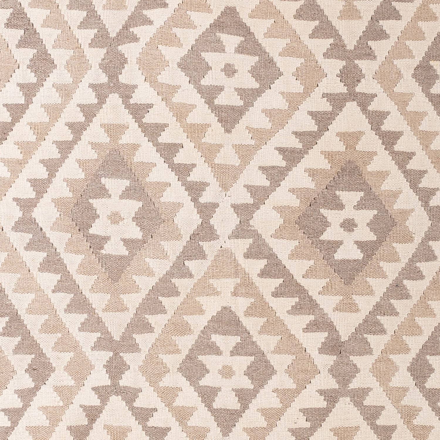Kelim Carpet - Splash - 281 x 200 cm - lysegrå