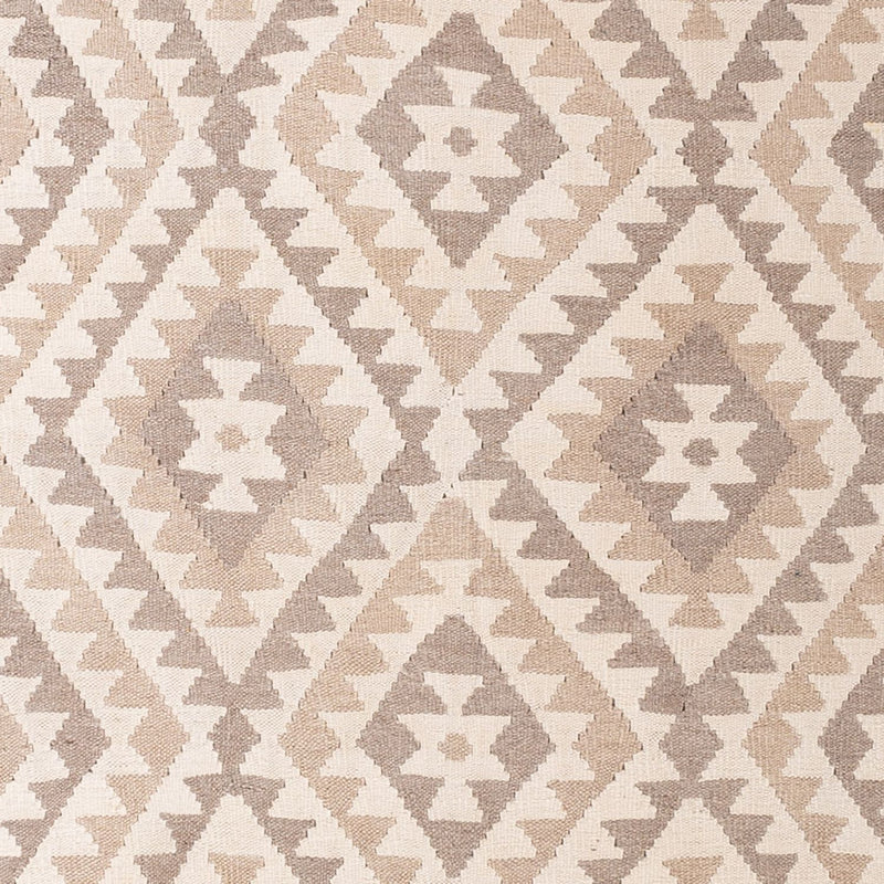 Kelim Carpet - Splash - 281 x 200 cm - lysegrå
