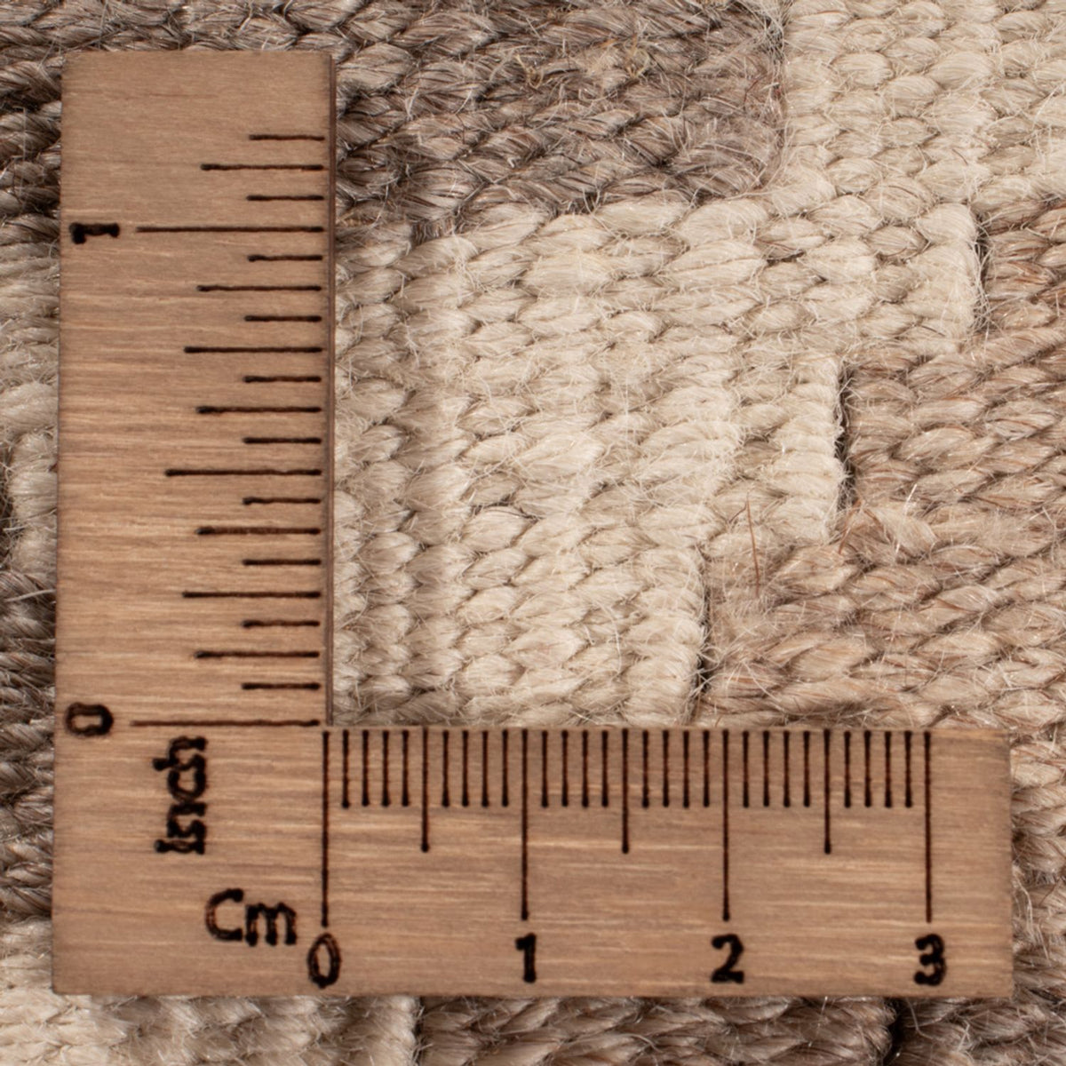 Kelim Carpet - Splash - 281 x 200 cm - lysegrå