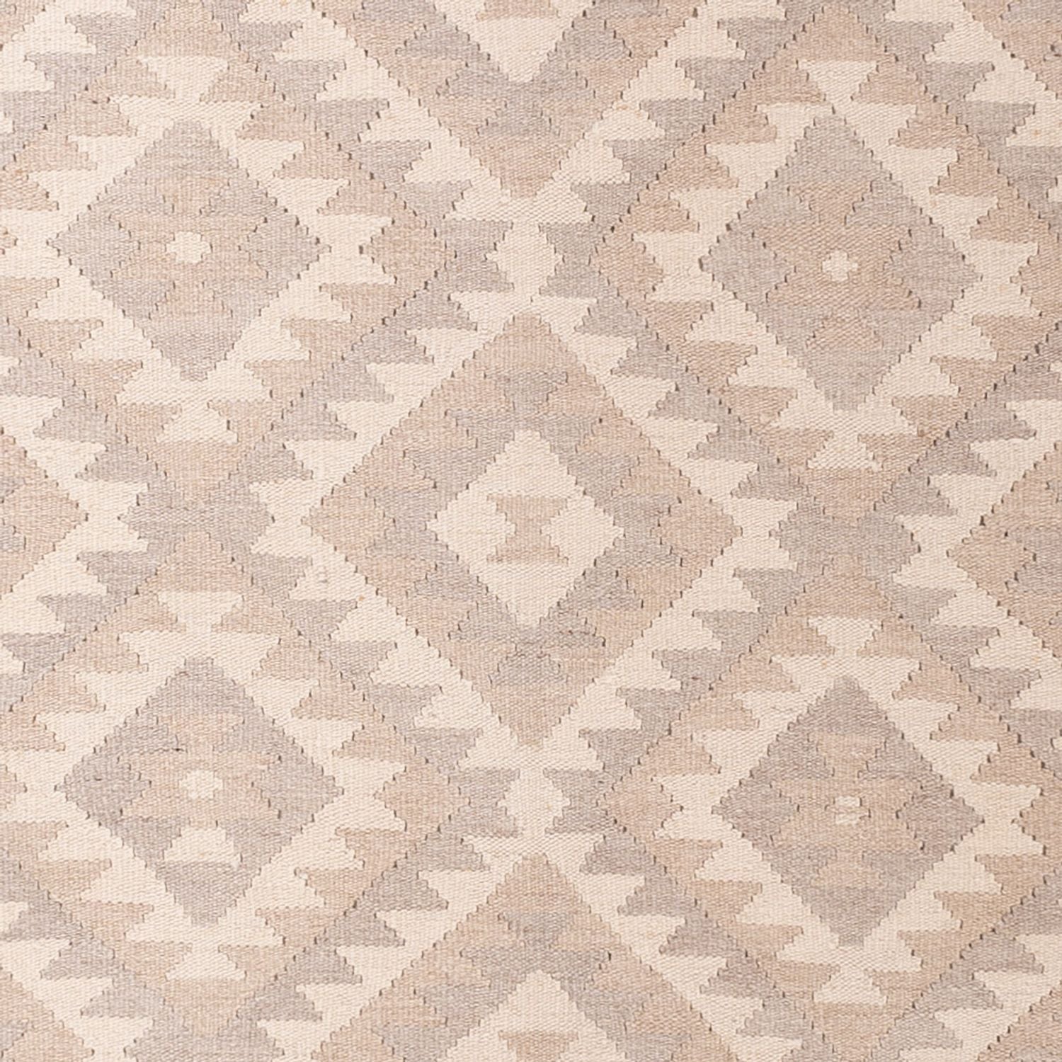 Kelim Carpet - Splash - 280 x 198 cm - lysegrå