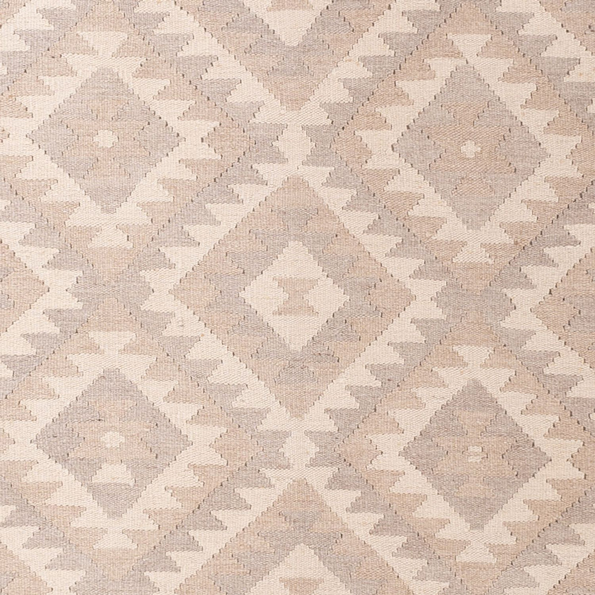 Kelim Carpet - Splash - 280 x 198 cm - lysegrå