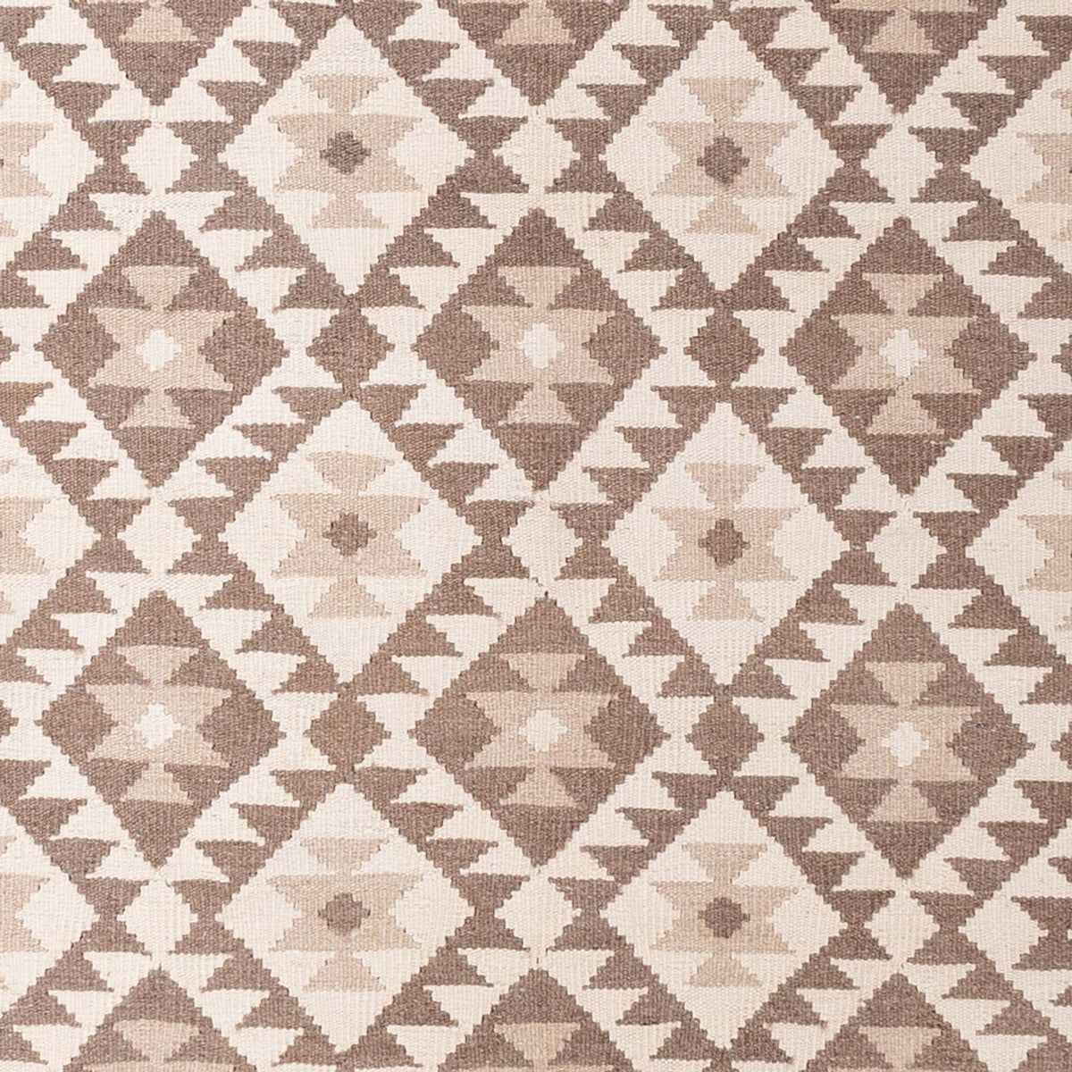Kelim Carpet - Splash - 299 x 207 cm - lysegrå