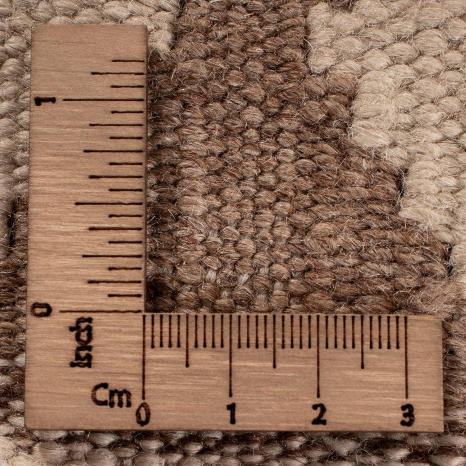Kelim Carpet - Splash - 301 x 206 cm - lysegrå