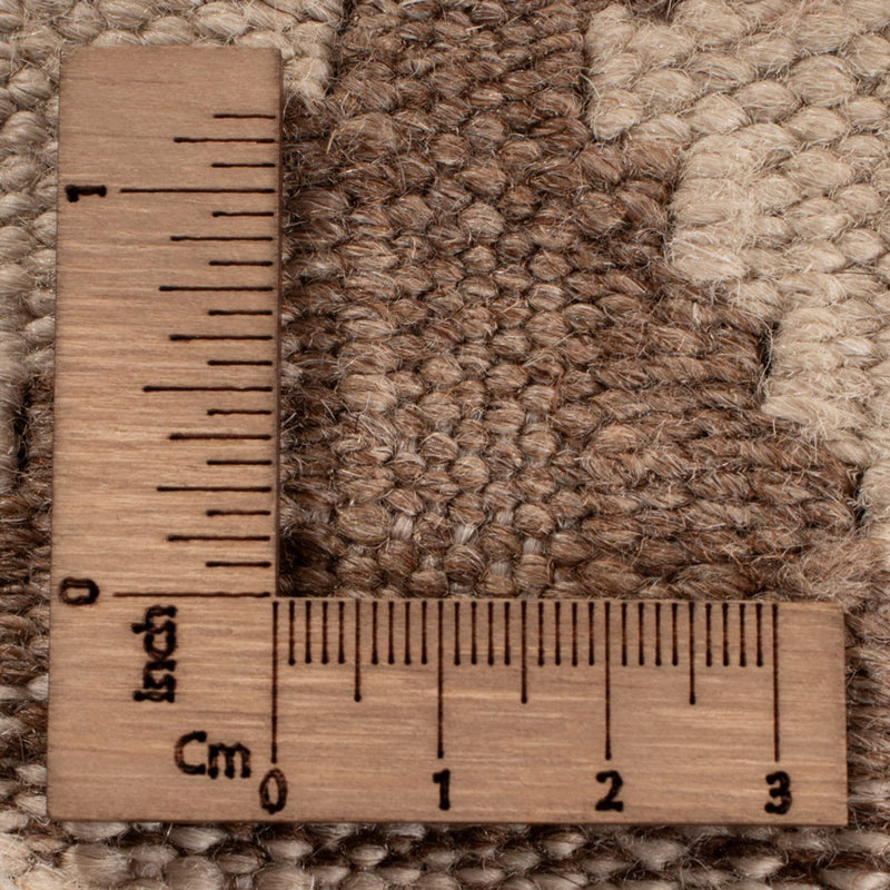 Kelim Carpet - Splash - 301 x 206 cm - lysegrå