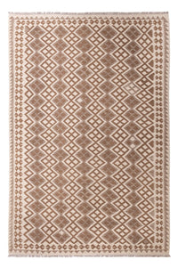 Kelim Carpet - Splash - 303 x 206 cm - grå