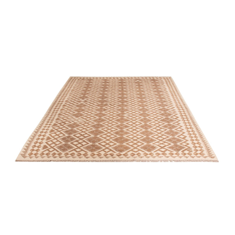 Kelim Carpet - Splash - 303 x 206 cm - grå
