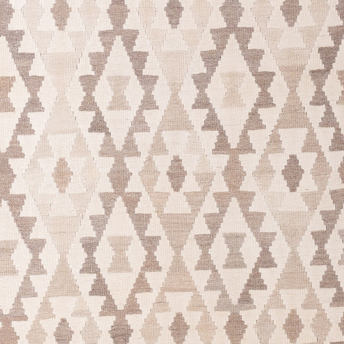 Kelim Carpet - Splash - 300 x 200 cm - lysegrå