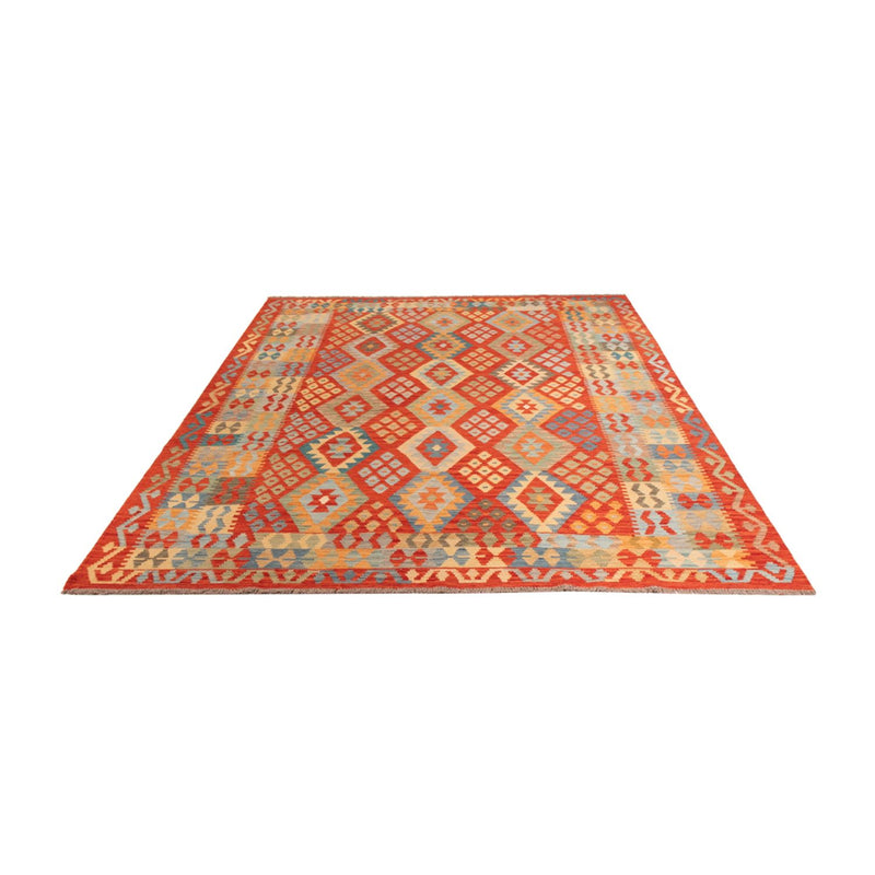 Kelim Carpet - Splash - 304 x 202 cm - flerfarvet