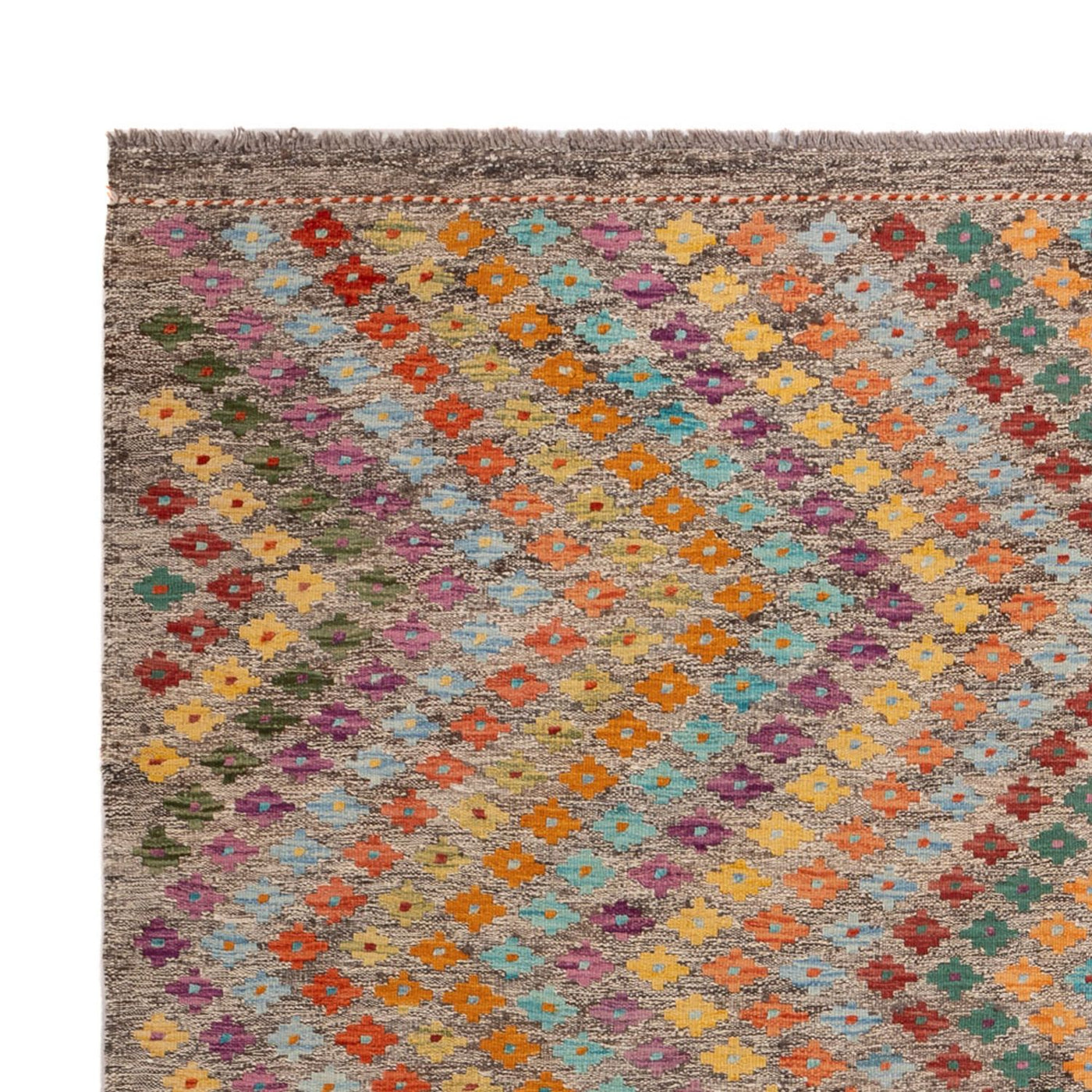 Kilim Maimana Tæppe 298x206cm - Uldtæppe