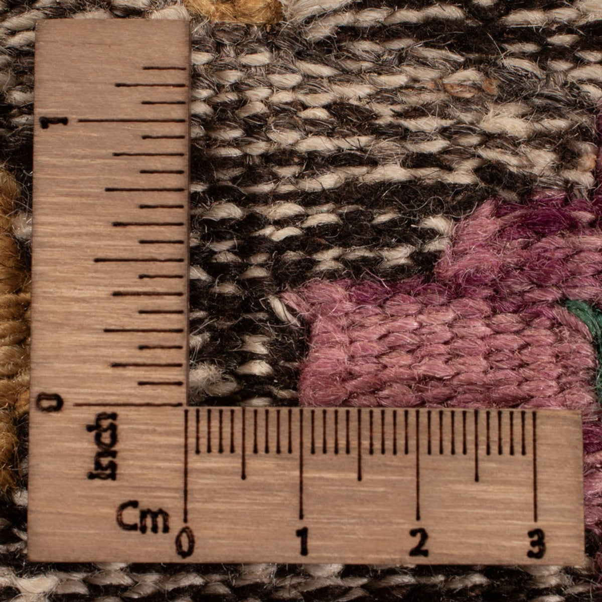 Kelim Carpet - Splash - 298 x 206 cm - flerfarvet