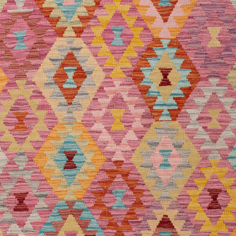 Kelim Carpet - Splash - 300 x 200 cm - flerfarvet