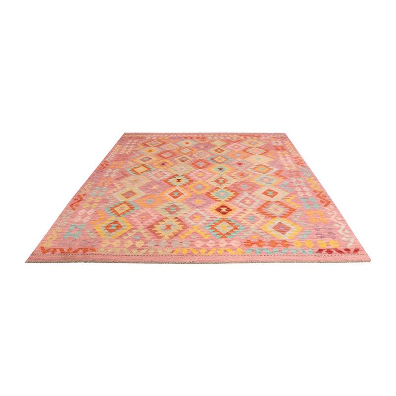 Kelim Carpet - Splash - 300 x 200 cm - flerfarvet