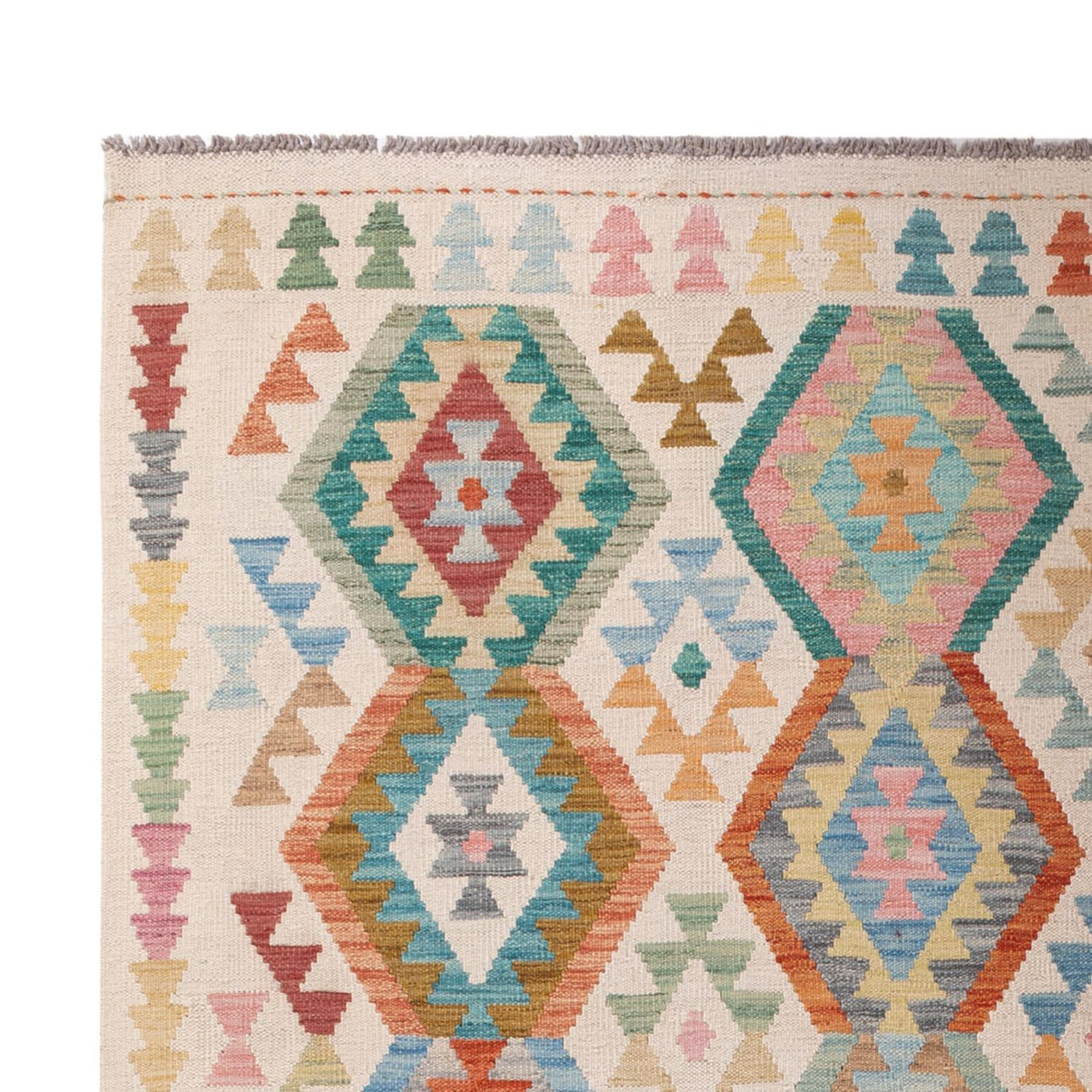 Kilim Maimana Tæppe 298x205cm - Uldtæppe