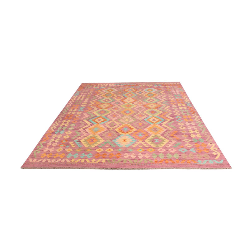 Kelim Carpet - Splash - 299 x 198 cm - flerfarvet