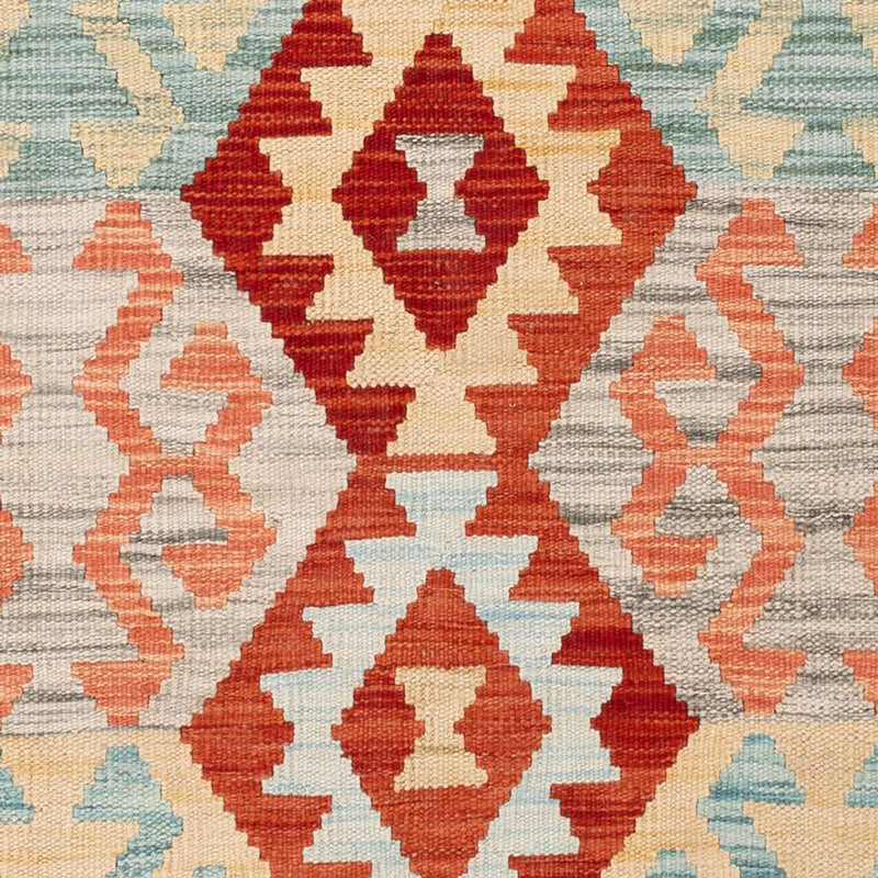 Kelim Carpet - Splash - 179 x 118 cm - flerfarvet