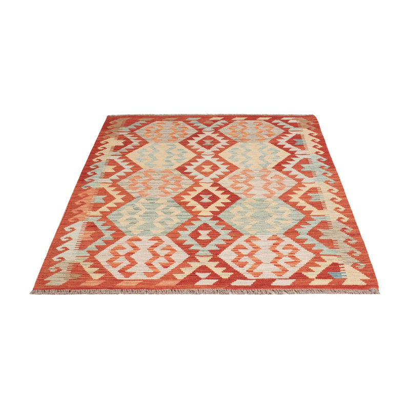Kelim Carpet - Splash - 179 x 118 cm - flerfarvet