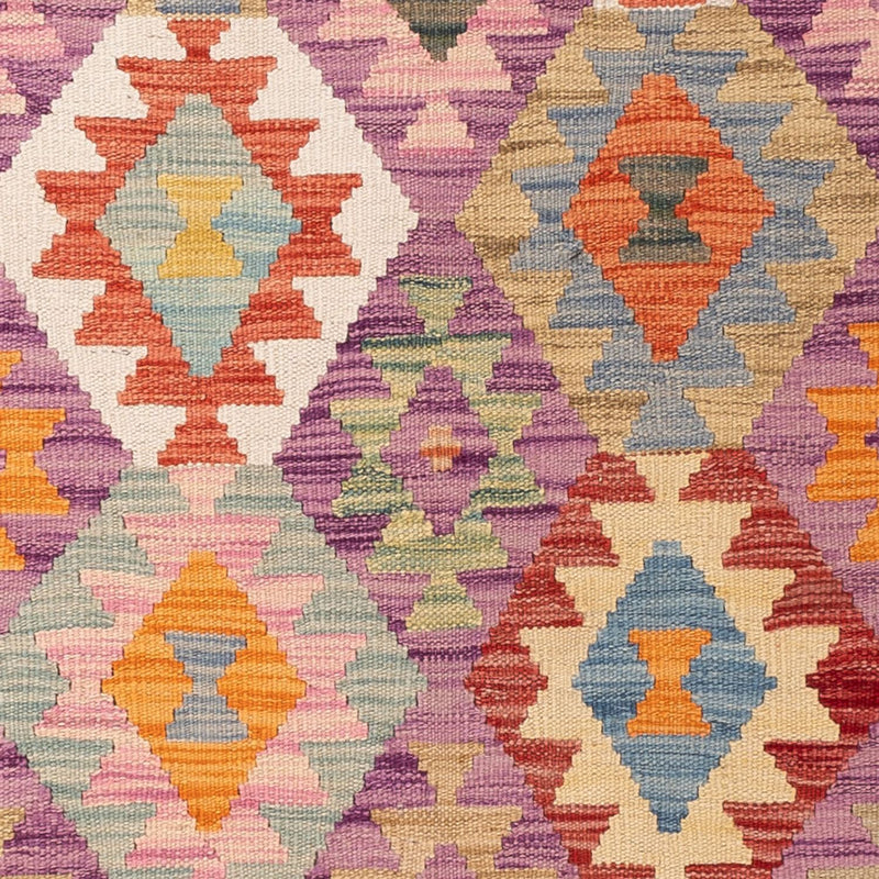 Kelim Carpet - Splash - 173 x 124 cm - flerfarvet