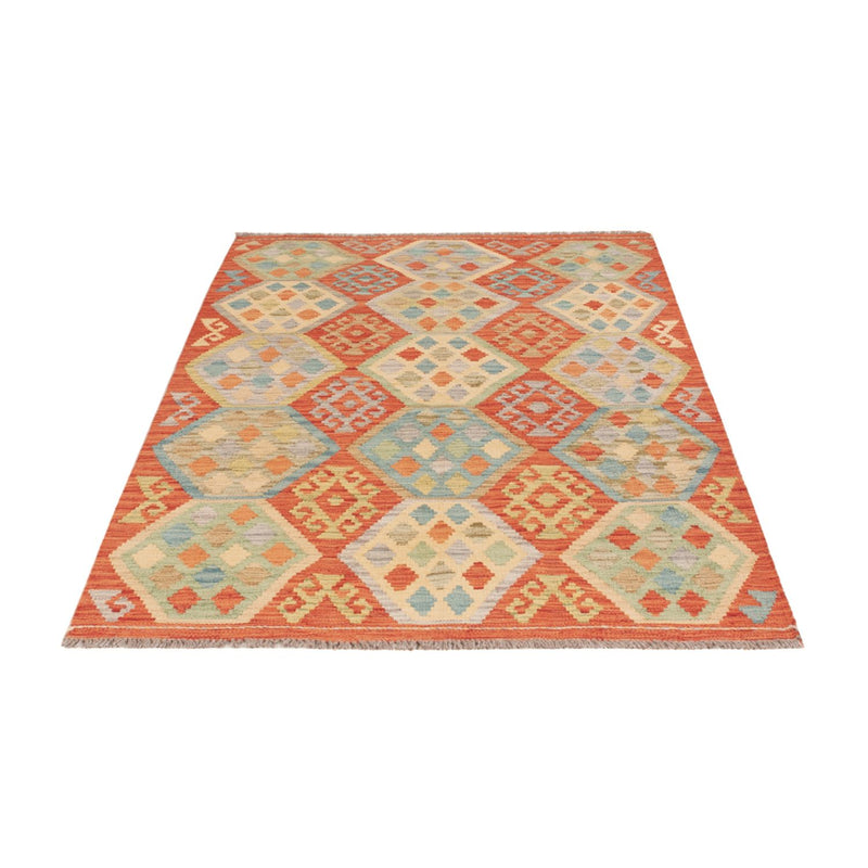 Kelim Carpet - Splash - 186 x 122 cm - flerfarvet