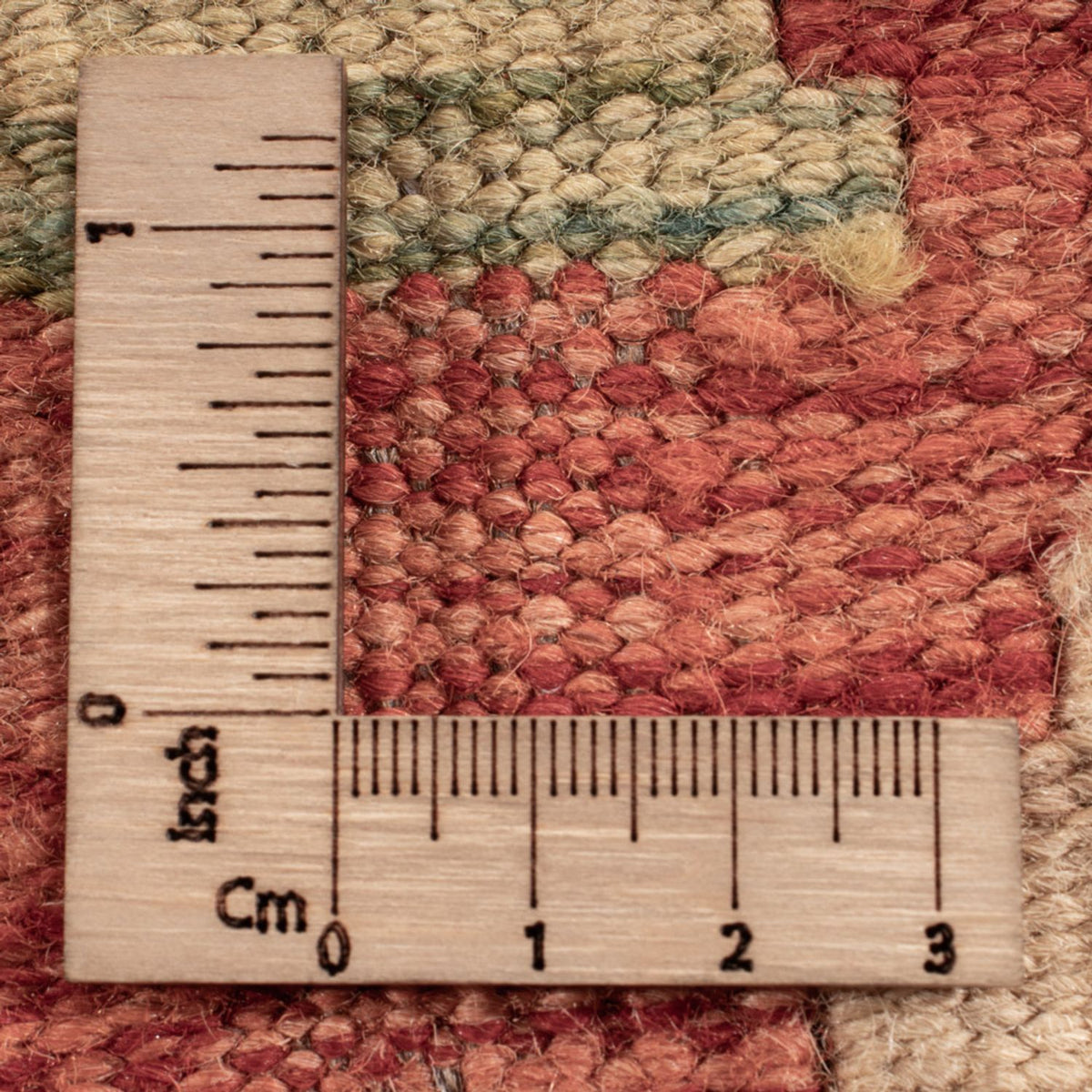 Kelim Carpet - Splash - 186 x 122 cm - flerfarvet