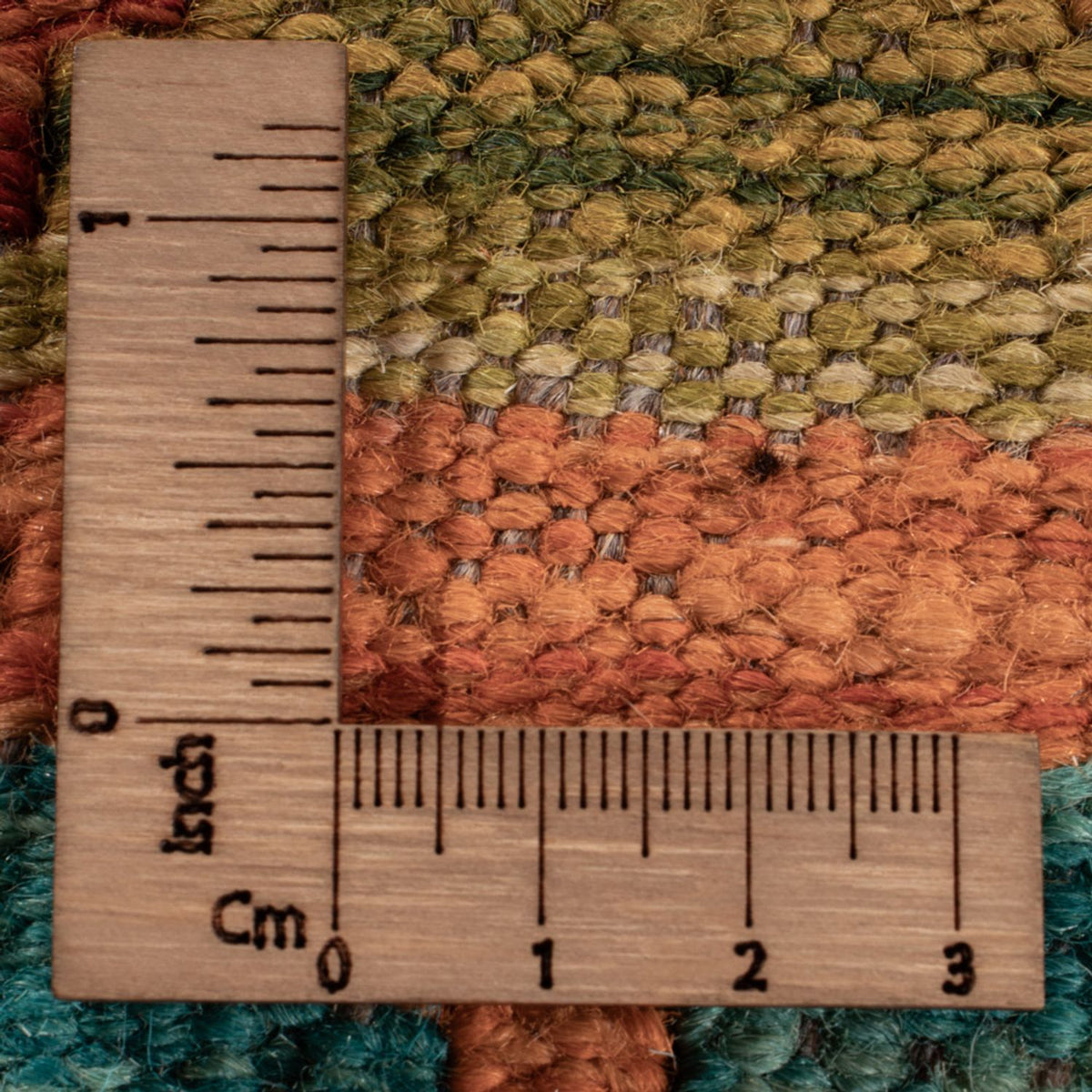 Kelim Carpet - Splash - 307 x 205 cm - flerfarvet