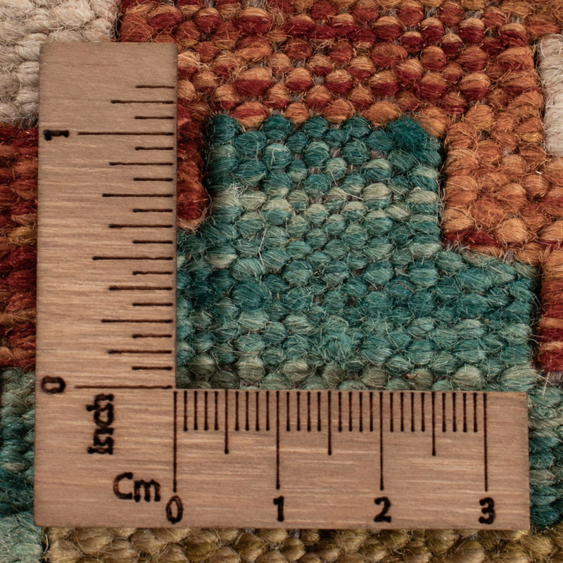 Kelim Carpet - Splash - 292 x 213 cm - flerfarvet