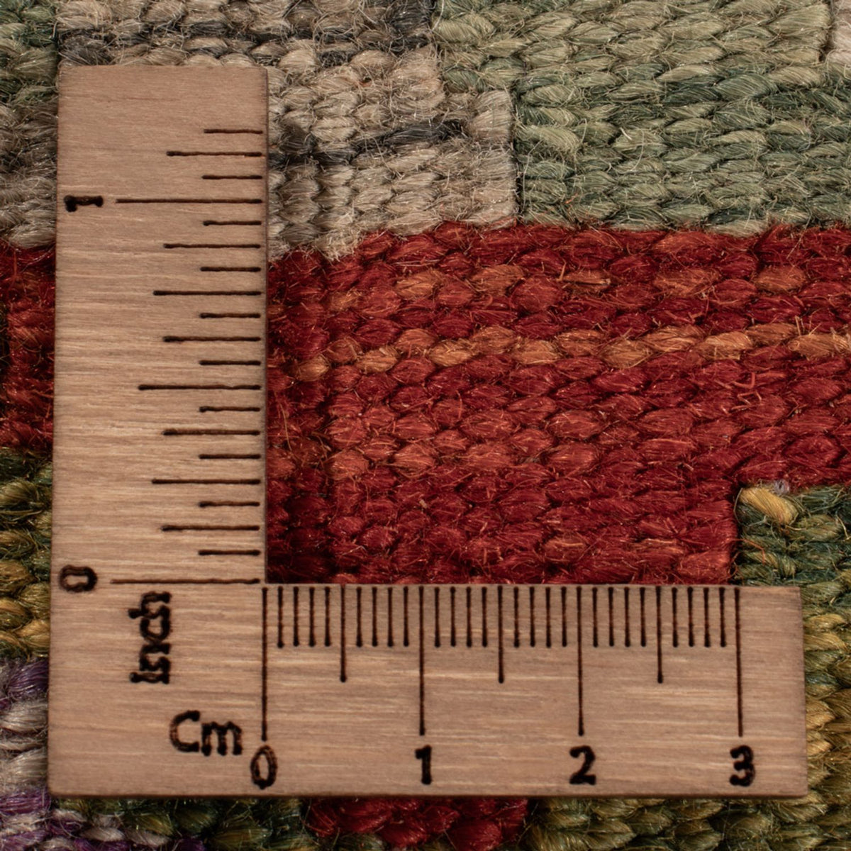 Kelim Carpet - Splash - 298 x 206 cm - flerfarvet