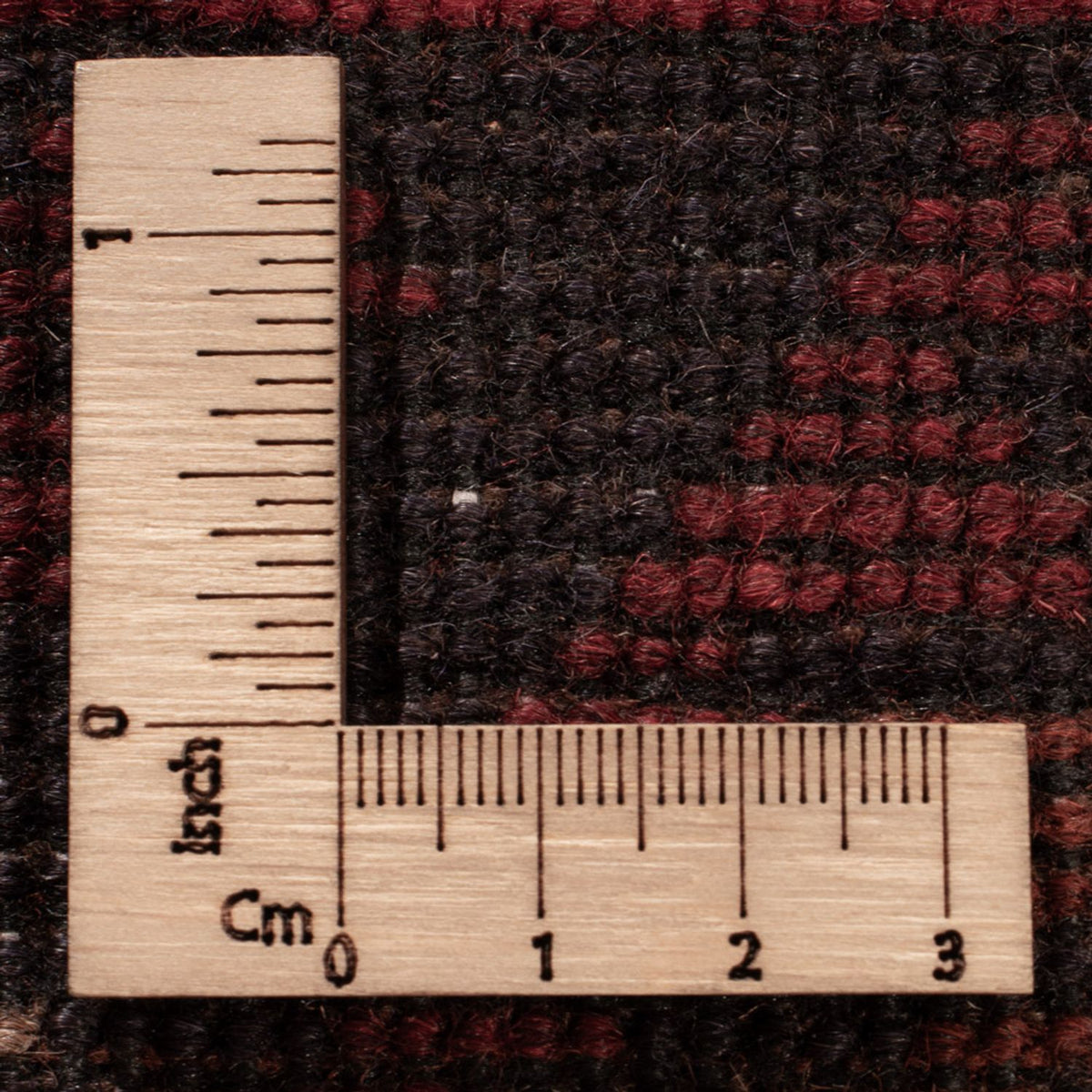 Afghansk tæppe - Kunduz - 201 x 126 cm - rød