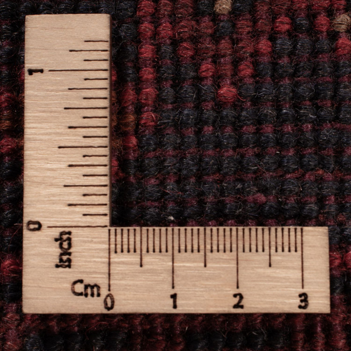 Afghansk tæppe - Kunduz - 197 x 128 cm - rød