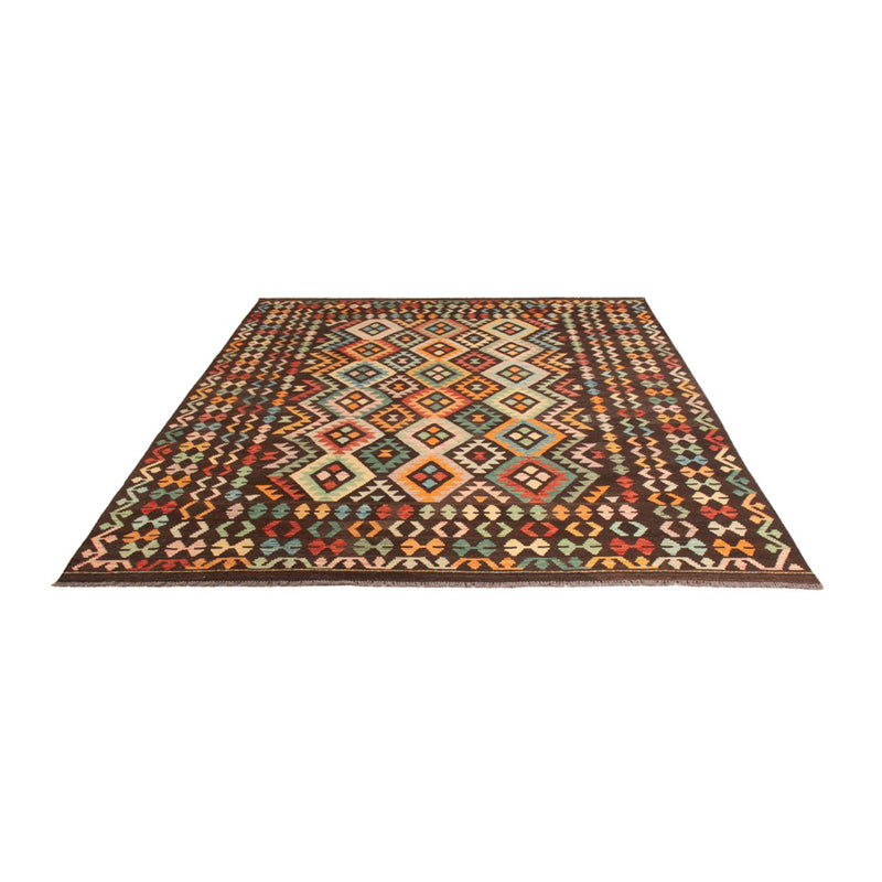 Kelim Carpet - Splash - 291 x 206 cm - flerfarvet
