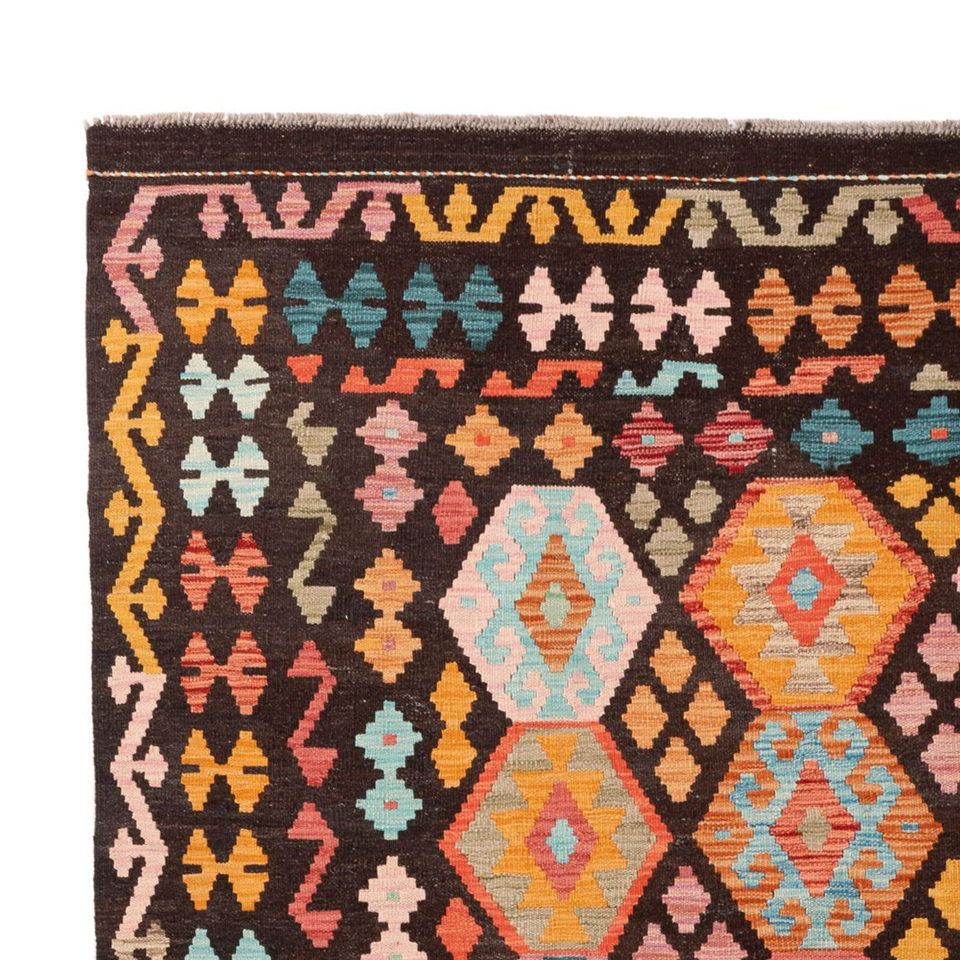 Kilim Maimana Tæppe 306x209cm - Uldtæppe