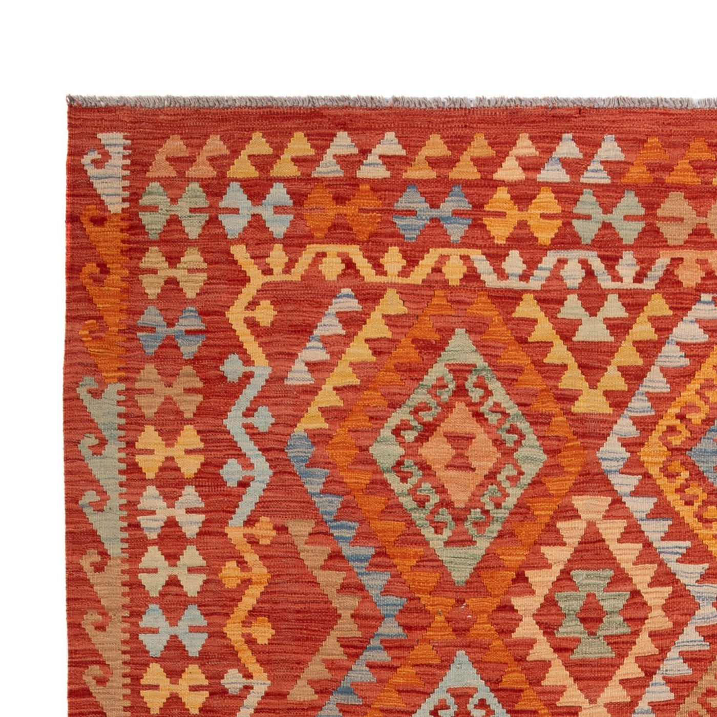 Kilim Maimana Tæppe 306x194cm - Uldtæppe