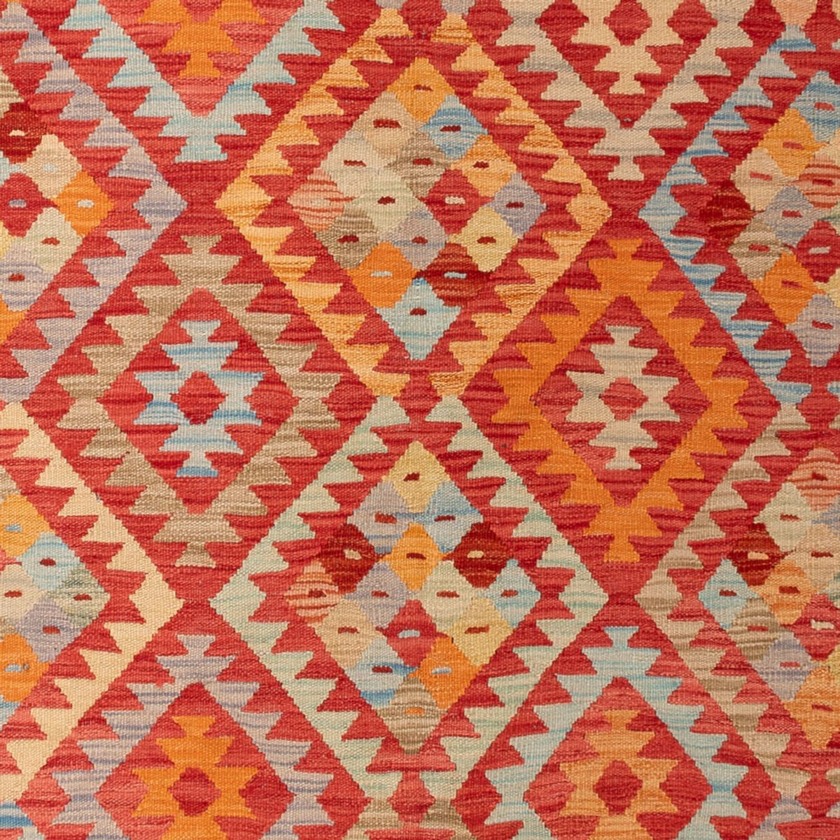 Kelim Carpet - Splash - 305 x 200 cm - flerfarvet