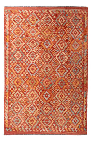 Kelim Teppich - Splash - 303 x 199 cm - mehrfarbig