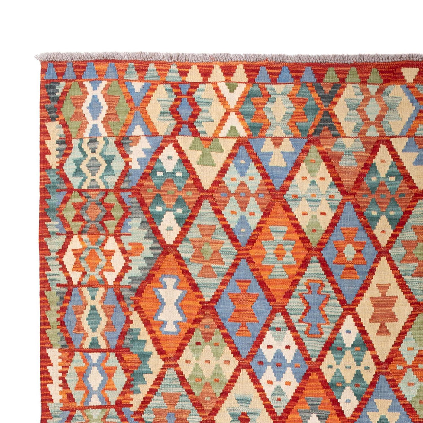 Kilim Maimana Tæppe 294x213cm - Uldtæppe