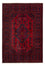 Afghan Teppich - Kunduz - 197 x 127 cm - dunkelrot