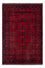 Afghan Teppich - Kunduz - 194 x 133 cm - dunkelrot
