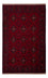 Afghan Teppich - Kunduz - 196 x 129 cm - dunkelrot