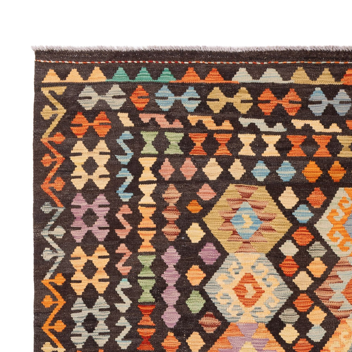 Kilim Maimana Tæppe 300x197cm - Uldtæppe