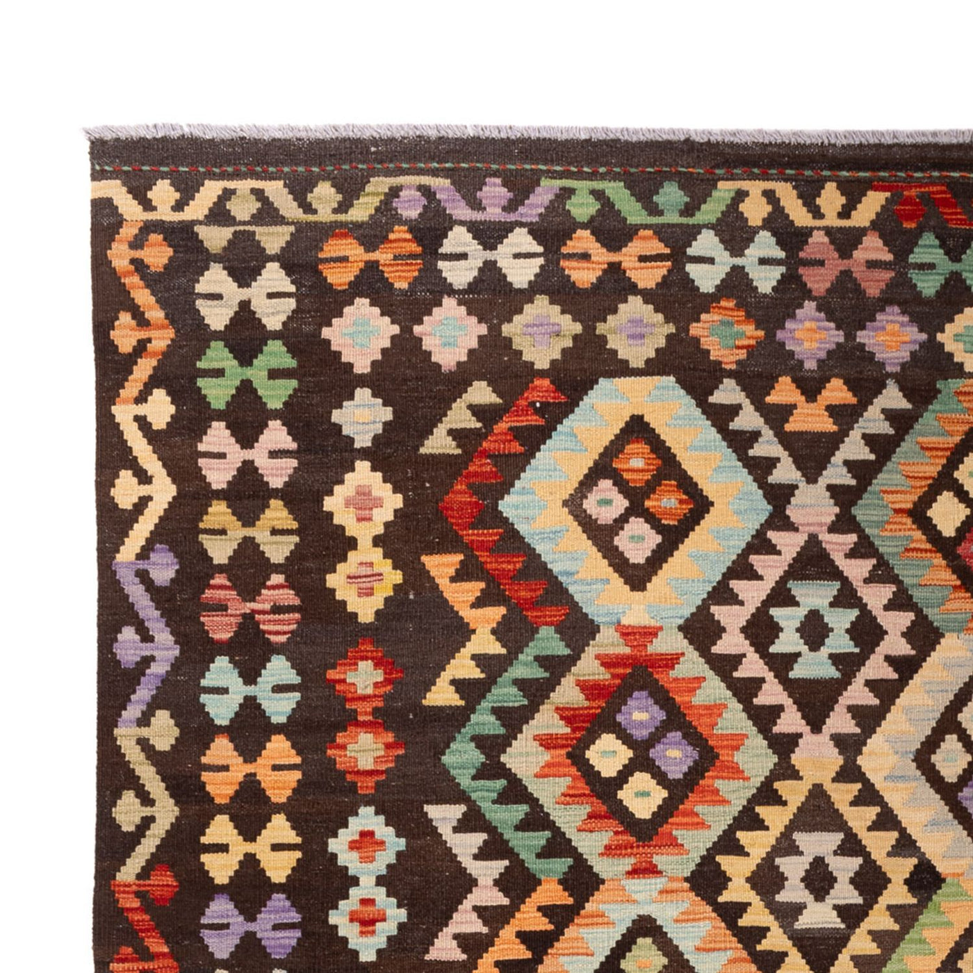 Kilim Maimana Tæppe 304x205cm - Uldtæppe