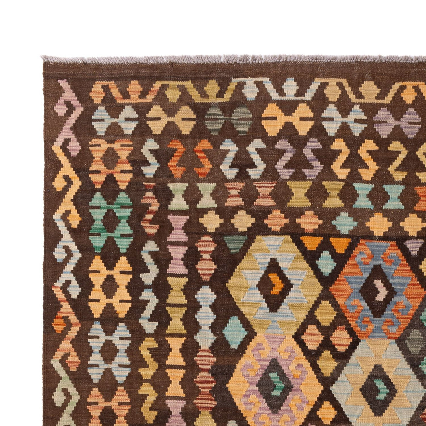 Kilim Maimana Tæppe 303x200cm - Uldtæppe