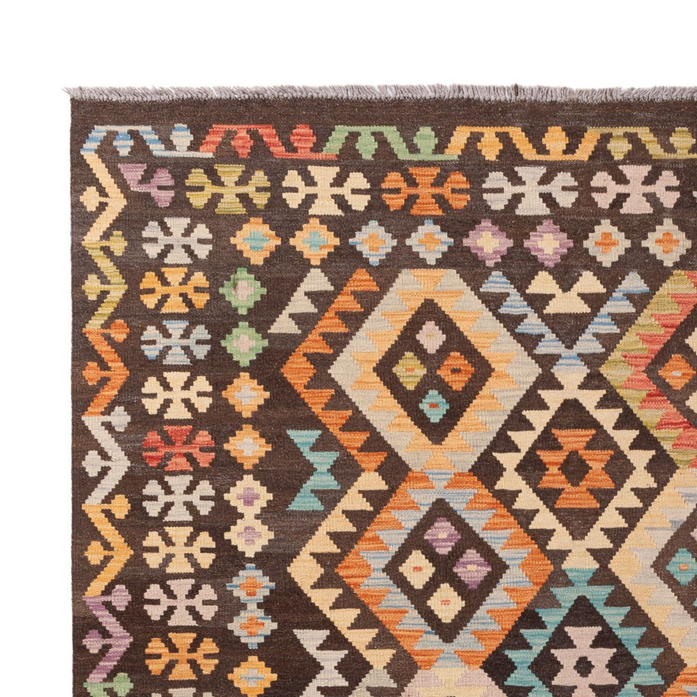 Kilim Maimana Tæppe 289x205cm - Uldtæppe