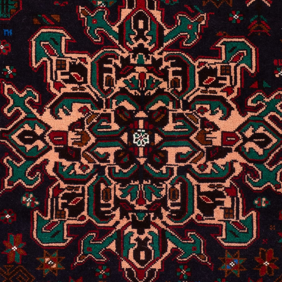 Baluch-tæppe - 180 x 105 cm - mørkeblå