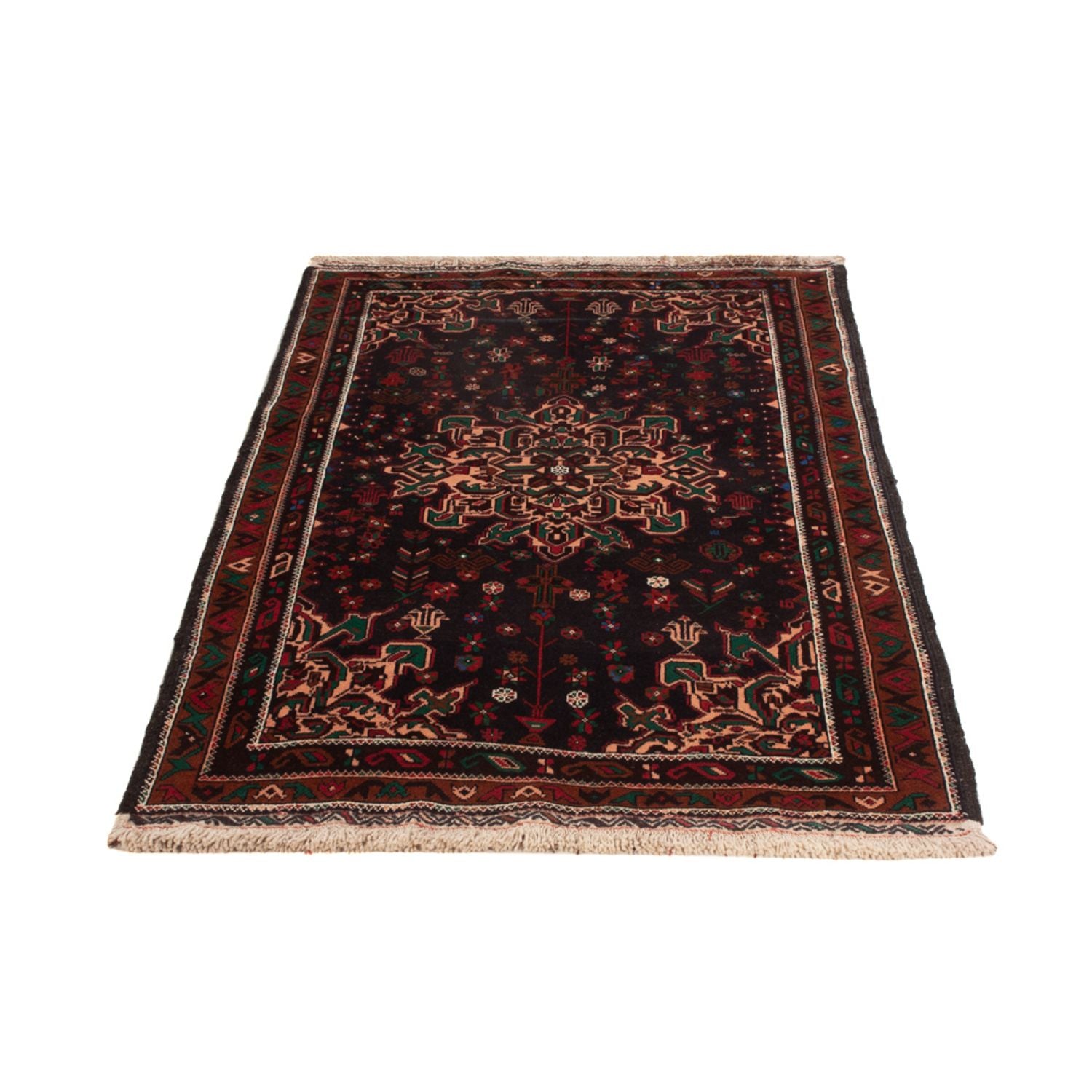 Belutsch Teppich - 180 x 105 cm - dunkelblau