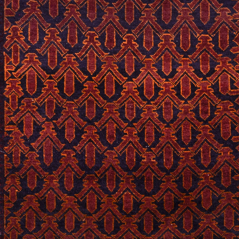 Løber Baluch-tæppe - 200 x 114 cm - mørkerød