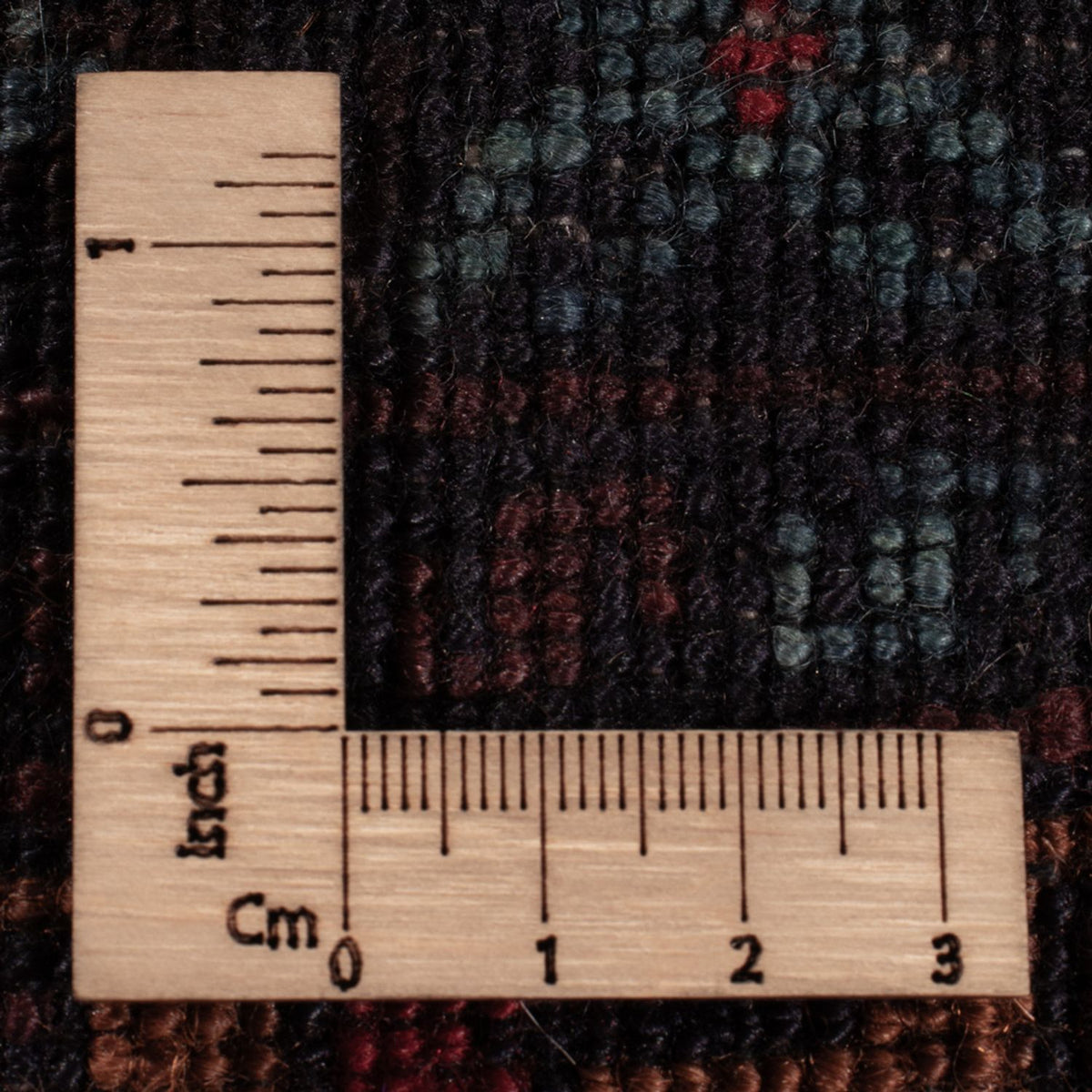 Løber Baluch-tæppe - 200 x 114 cm - mørkerød